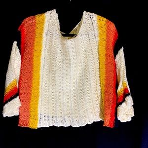 By Together Boho bell sleeve sweater